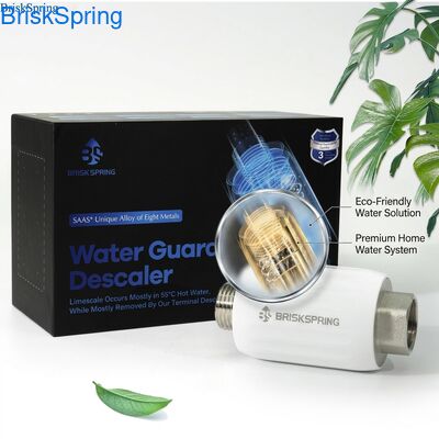 Ion Polarization Water Descaler with Customizable Fitting Size and Anti-scale Protection for Whole House Water Softening
