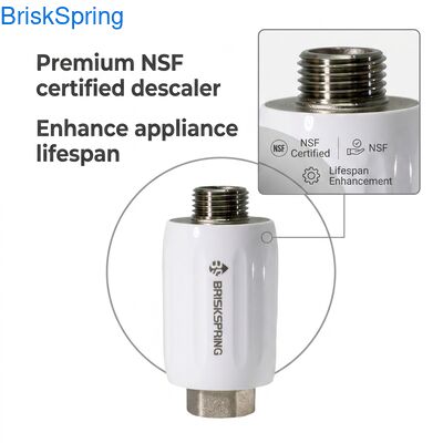NSF-gecertificeerde Premium Mini Size Water Descaler voor badkamer- en keukenwatergebruik