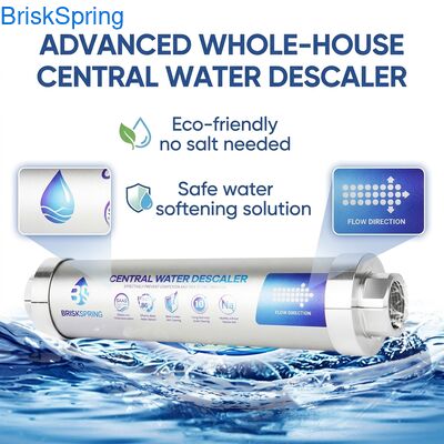 Zoutvrij waterverzachter met veilig duurzaam corrosiebestendig materiaal