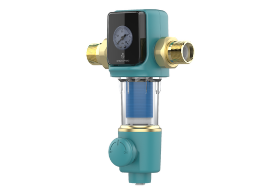 22 GPM Spin Down Sedimentfilter met 40 µm filtratie en automatische terugspoeling voor voorfiltratie van huiswater