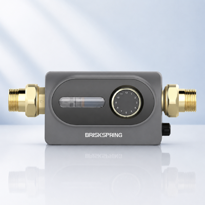 BriskSpring HZ-D 40 Micron Whole House Sediment Pre Filter met 7 T/H Flow en 360 graden draaiende installatie