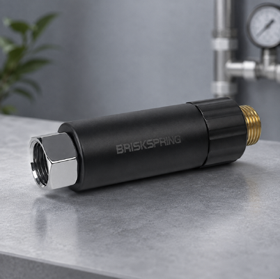 BriskSpring M80-BS MSAP Bioactief waterfilter tegen schubben met vervangbare patroon en 400 micron nauwkeurige filtratie