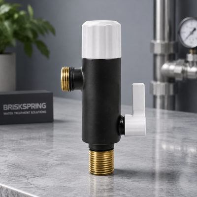 BriskSpring M81-BS MSAP Bioactief anti-schaalwaterfilter met 99% schaalremming en 400 micron filtratie