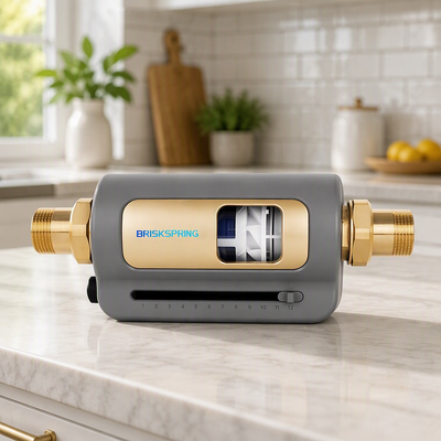 40 Micron Voorfilter voor het hele huis met een hoge doorstroming van 7T/H en zelfreinigend ontwerp