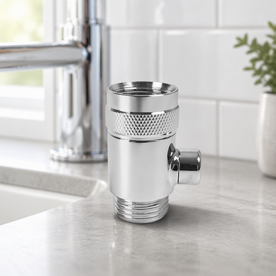 H59-1 Messing Micro Nano Bubbel Douche Generator met 100 Miljoen Nano Bubbels per mL en Meerlaagse Fysieke Filtratie