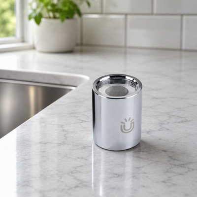 Micro-Nano Bubble Faucet Aerator met technologie voor het snijden van gas-vloeistof roestvrij staal gaas voor diep reiniging
