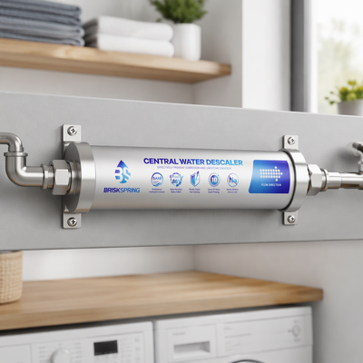 Zoutvrije waterverwarmer voor het hele huis met een doorstroming van 4 T/H voor de behandeling van hard water