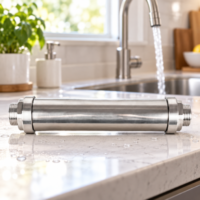 Salt-Free Chemical-Free Water Descaler with Ion Polarization - Whole House Scale Prevention System